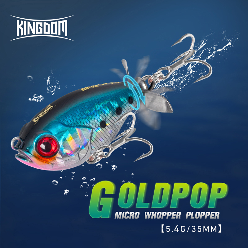 Kingdom Propeller Topwater Pop - огляд і ціна Fishing Lure Topwater