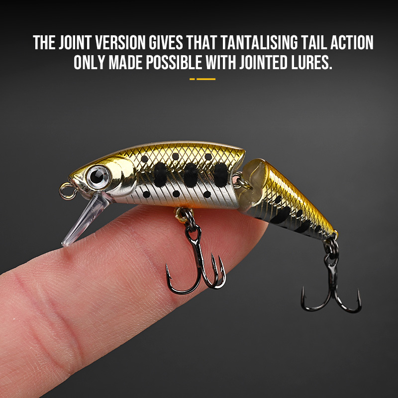 BLUX DR. Minnow Joint 50S Swim - огляд і ціна Fishing Lure Swimbait
