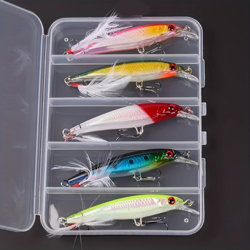 Laser 3D Eyes Bionic Minnow Fi - огляд і ціна Fishing Lure Box