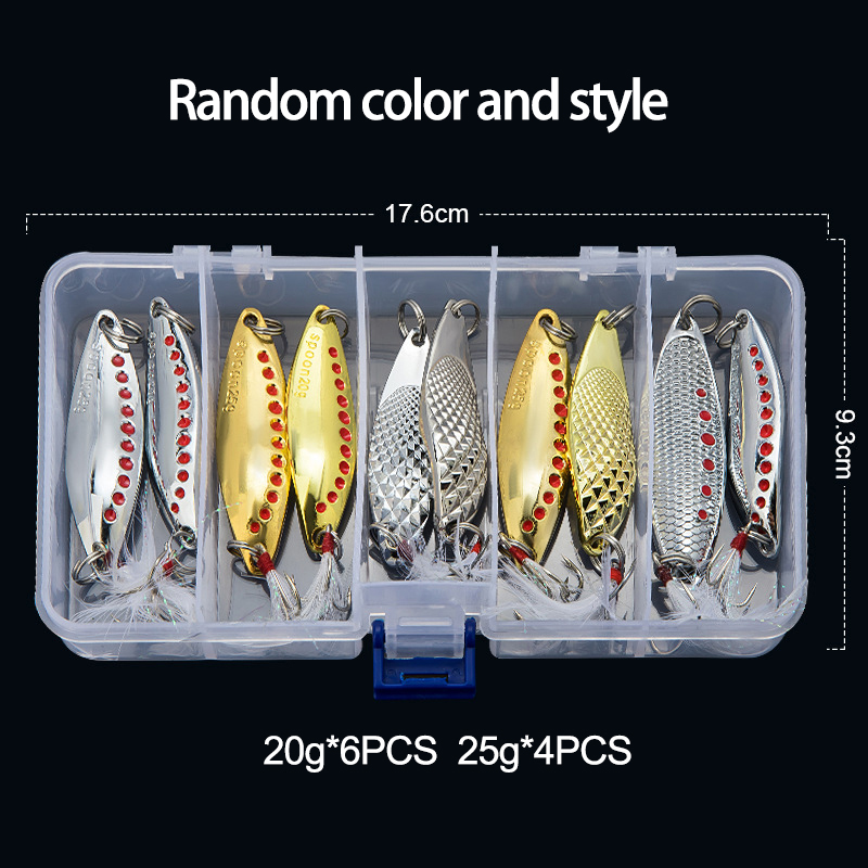 Metal Spoon Spinner Fishing Lu - огляд і ціна Fishing Lure Spinner