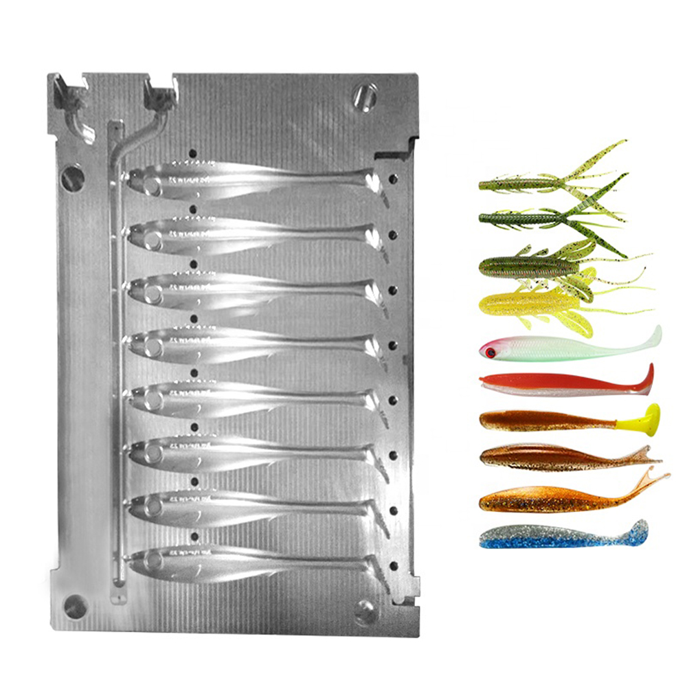 Custom Injection Molded Soft F - огляд і ціна Fishing Lure Soft Plastic