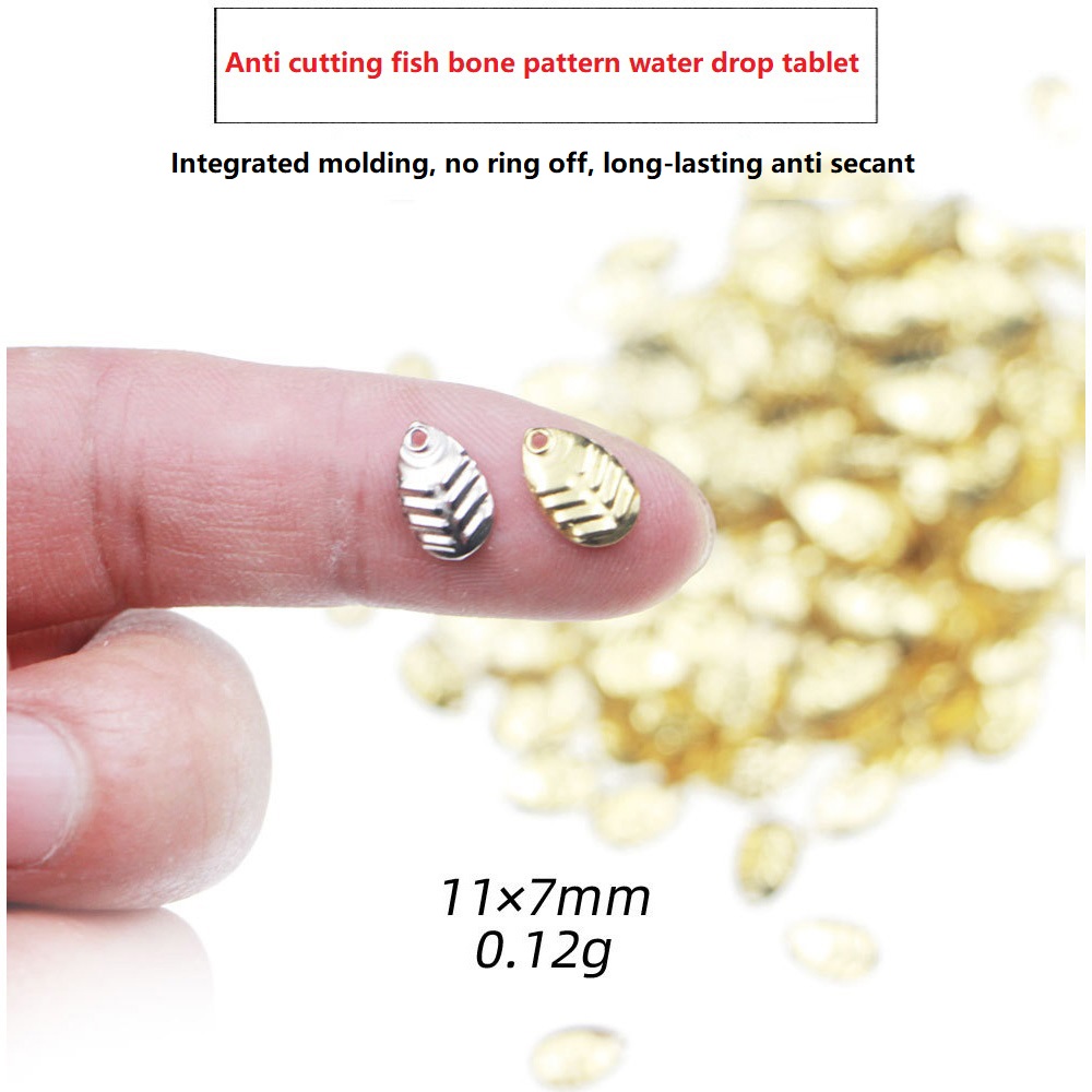 50Pcs/lot DIY Fishing Spinner  - огляд і ціна Fishing Lure Spinner