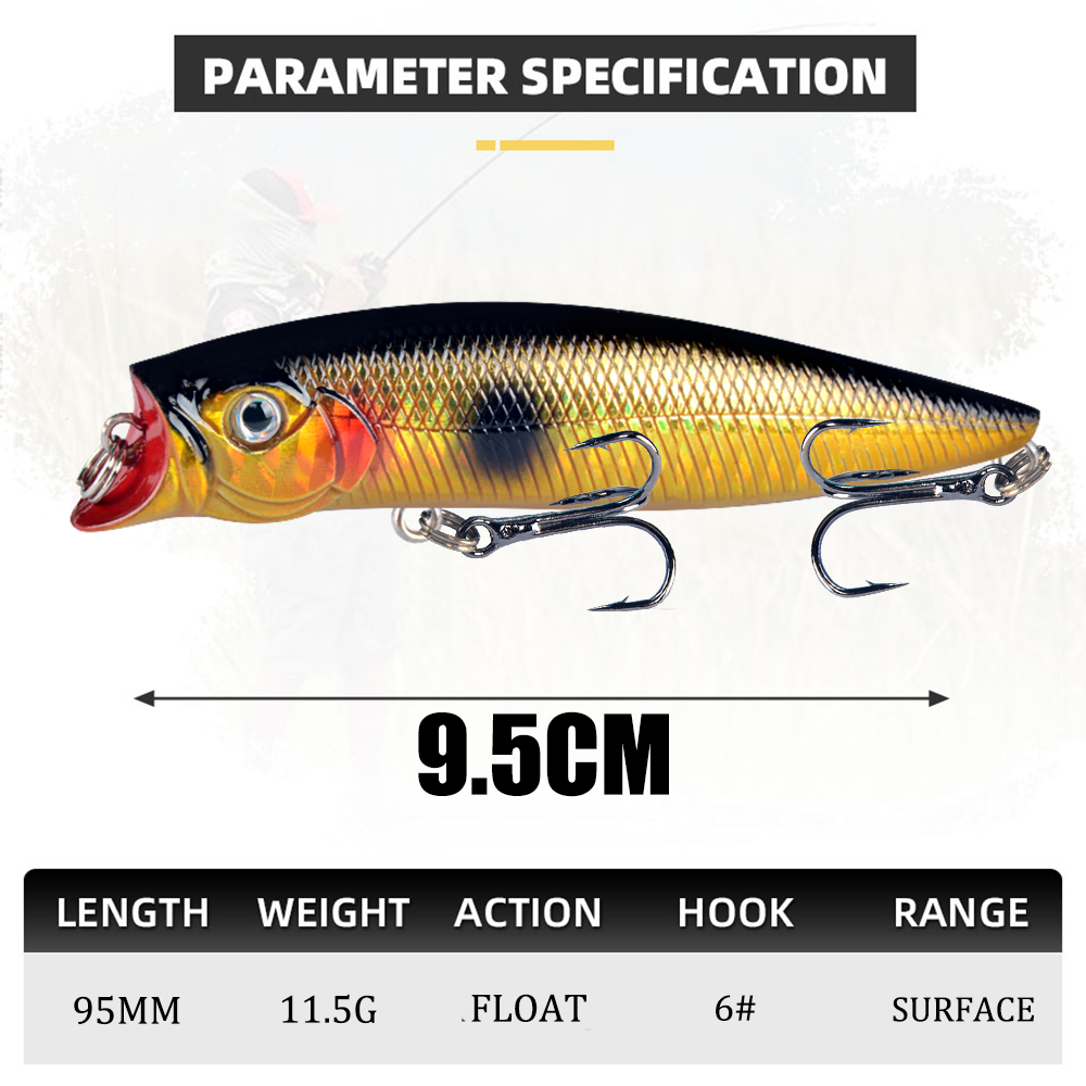 1pcs Fishing Lures High Qualit - огляд і ціна Fishing Lure Topwater