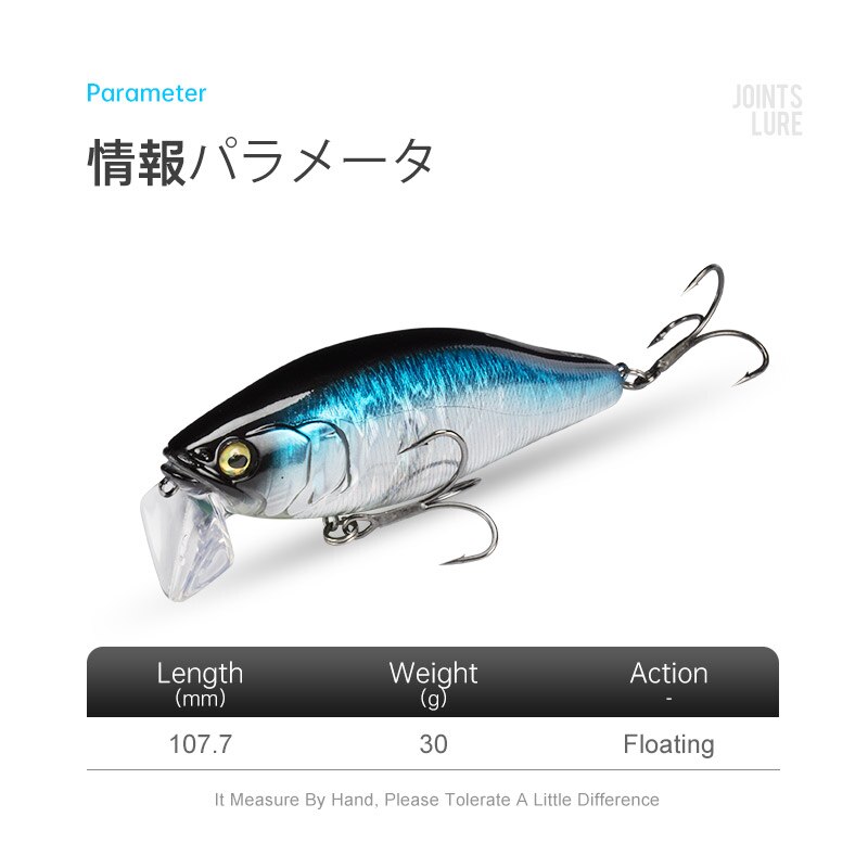 I-JACK Minnow Fishing Lures 10 - огляд і ціна Fishing Lure Topwater