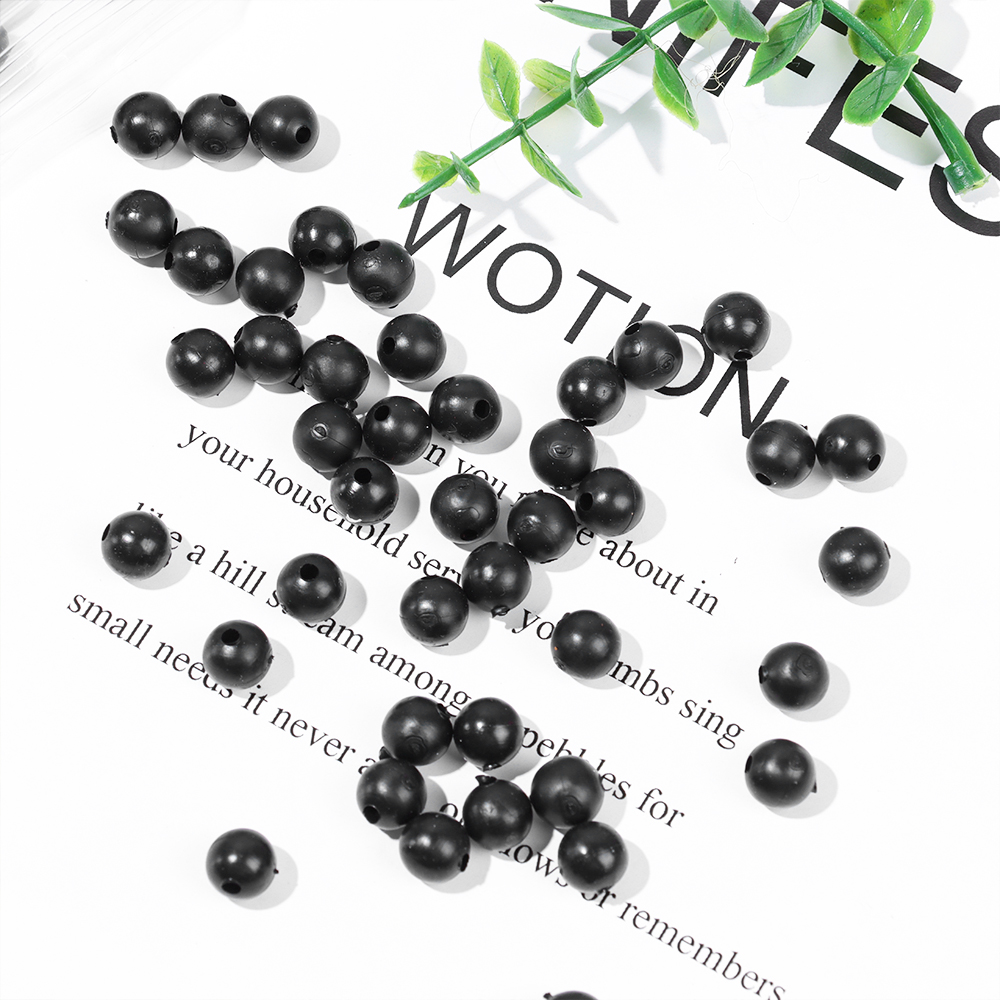 100pcs/lot Fishing Beads Space - огляд і ціна Fishing Lure Soft Plastic