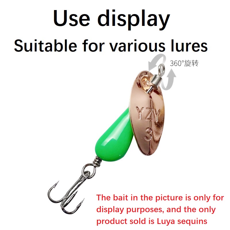 10-20pcs/lot Fishing Spoon Lur - огляд і ціна Fishing Lure Spinner