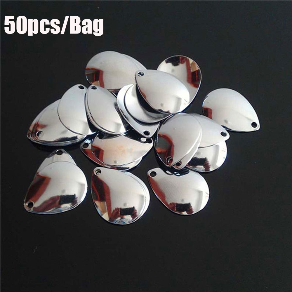 50pcs Rotate Sequin Smooth Nic - огляд і ціна Fishing Lure Spinner