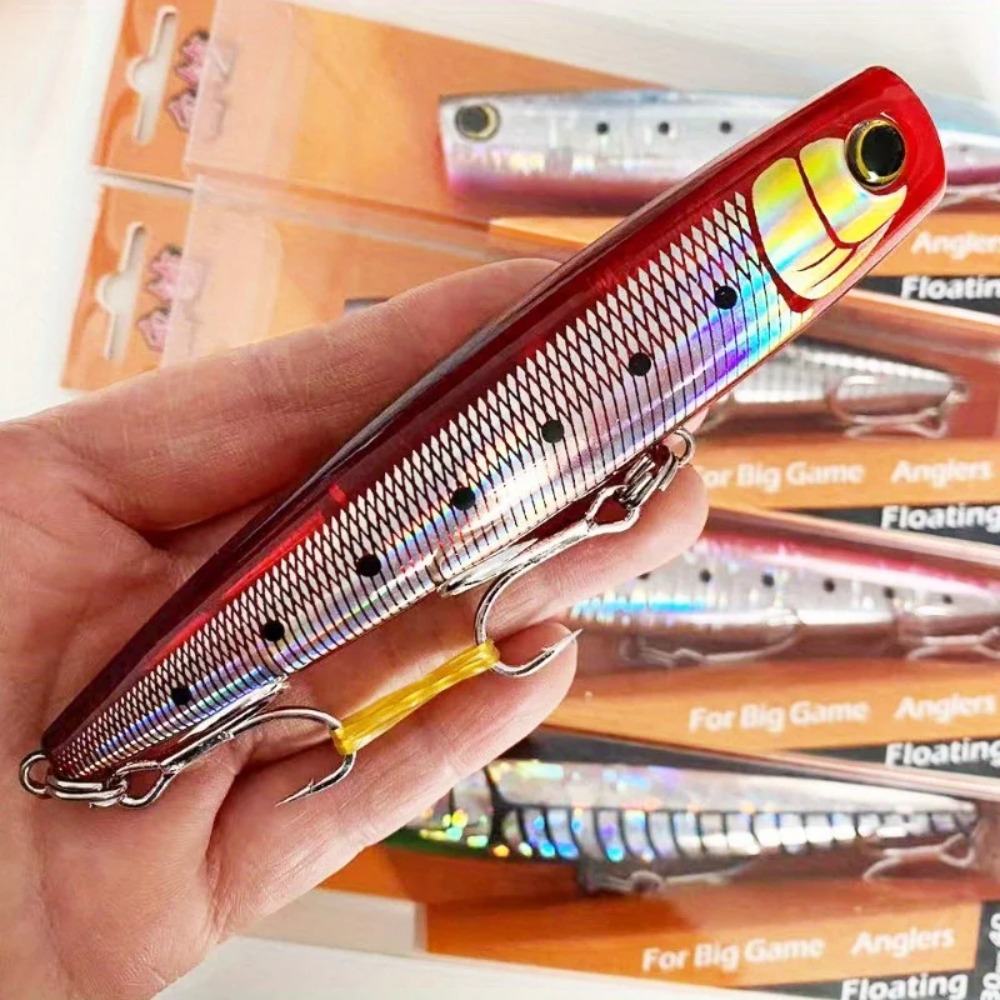 1PC Large Size ABS Popper Lure - огляд і ціна Fishing Lure Popper