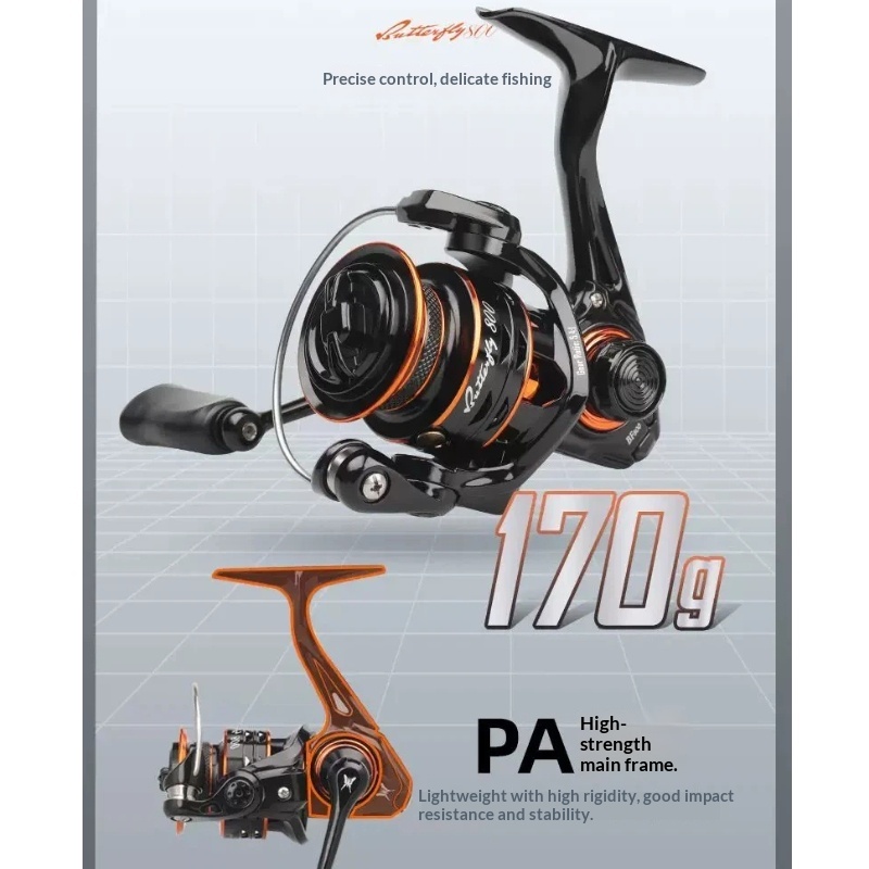 Butterfly Spinning Reel 800 Si - огляд і ціна Abu Garcia Reel Revo