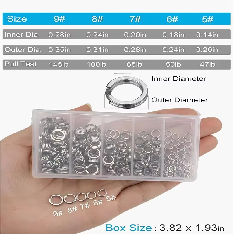 5 Size Stainless Steel Fishing - огляд і ціна Fishing Lure Box