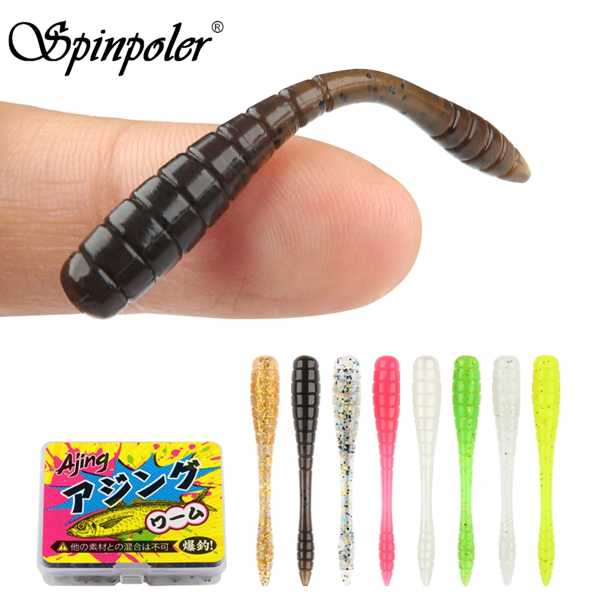 Spinpoler TPR Ajing Soft Lures - огляд і ціна Fishing Lure Topwater