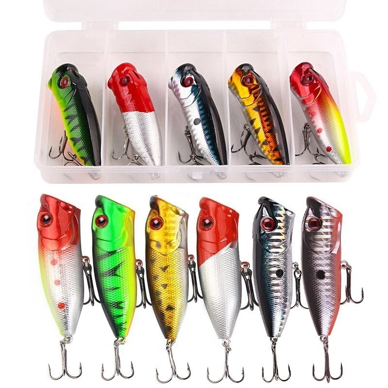 6pcs 6colors（opp bag）/5pcs 5co - огляд і ціна Fishing Lure Topwater