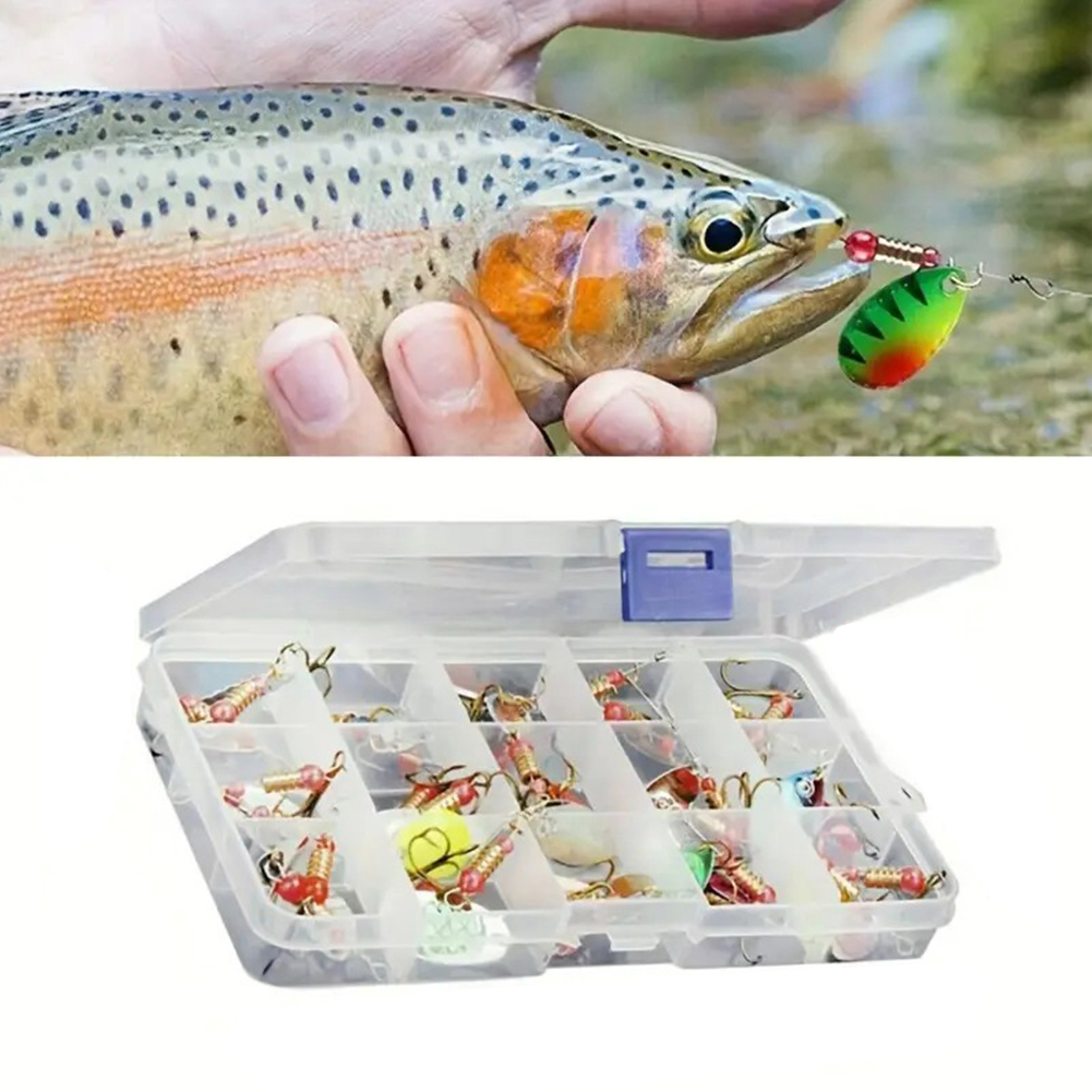30pcs Metal Spoon Spinner Fish - огляд і ціна Fishing Lure Spinner